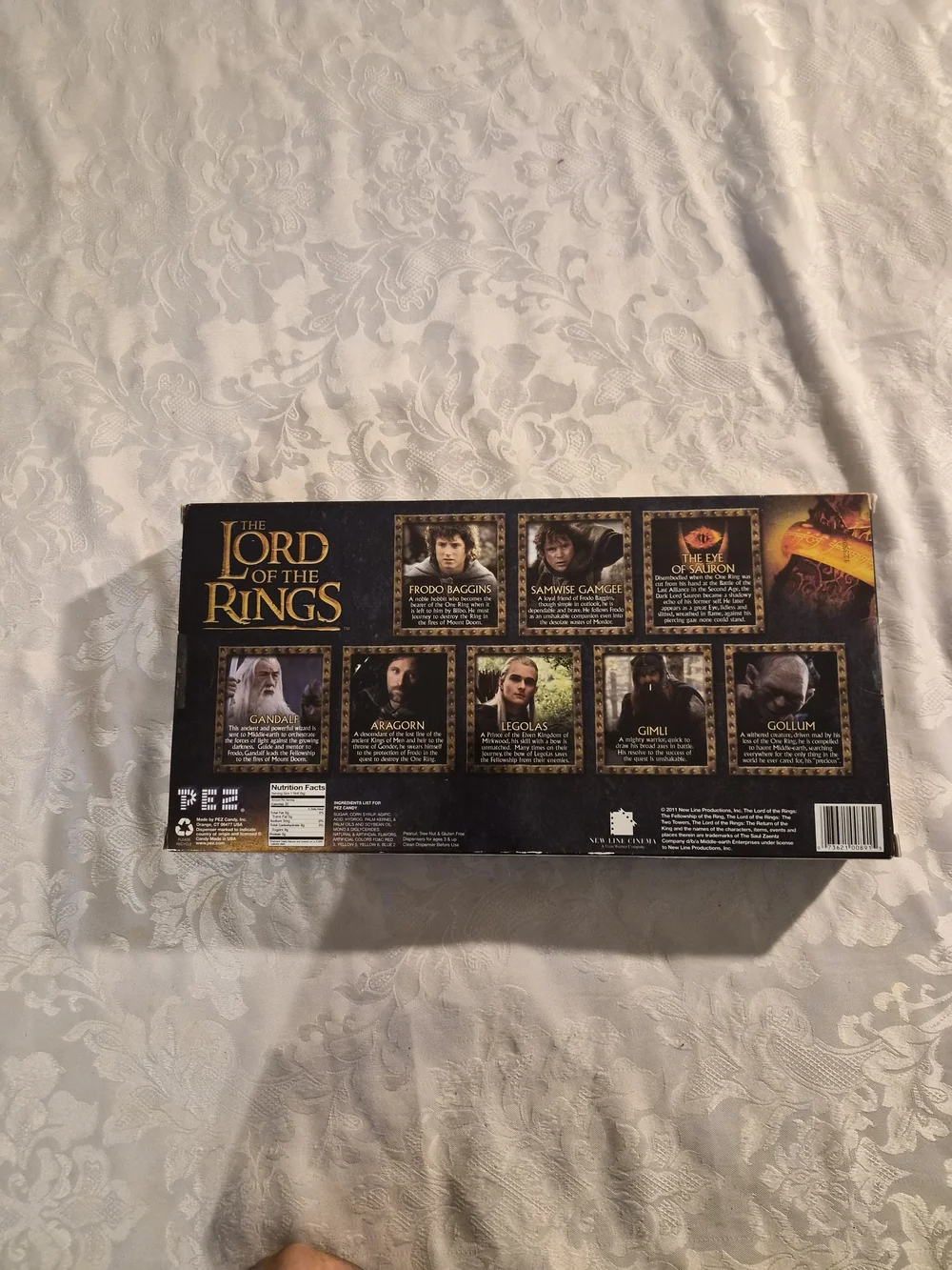 PEZ The Lord of the Rings Collector's Set - Multi-Color Character Dispensers